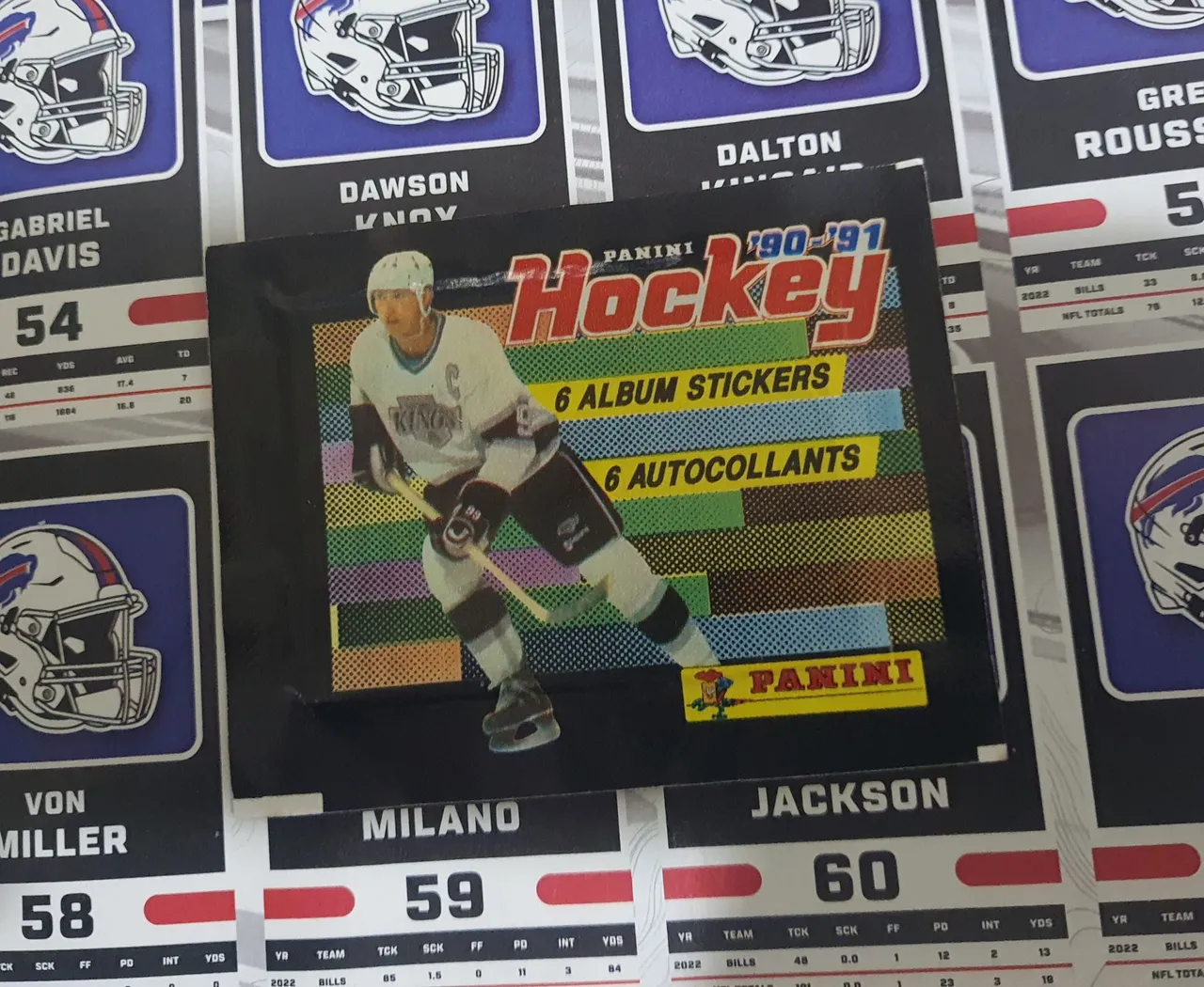 Anrigo Envelope de Stickers Panini Hockey 1990-91