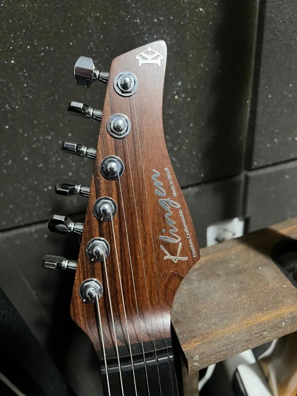 Guitarra Klingen - STM - Flamed Ash - Instrumentos musicais