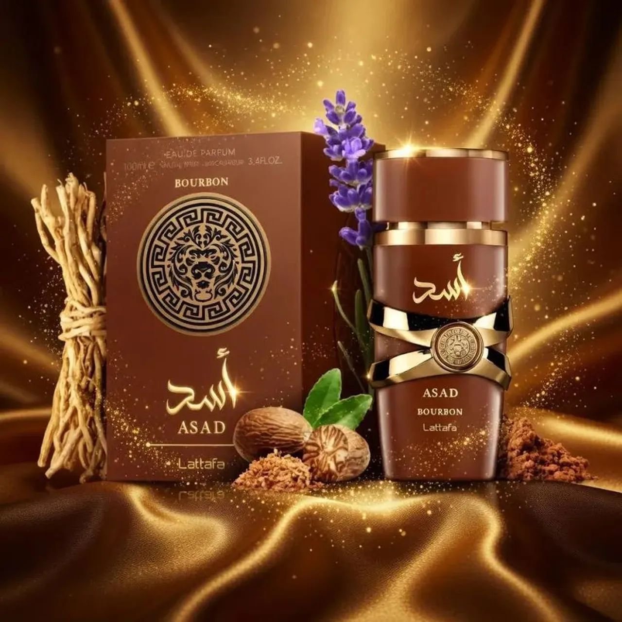 Perfume árabe asad bourbon 100ml Lattafa  - Foto 3