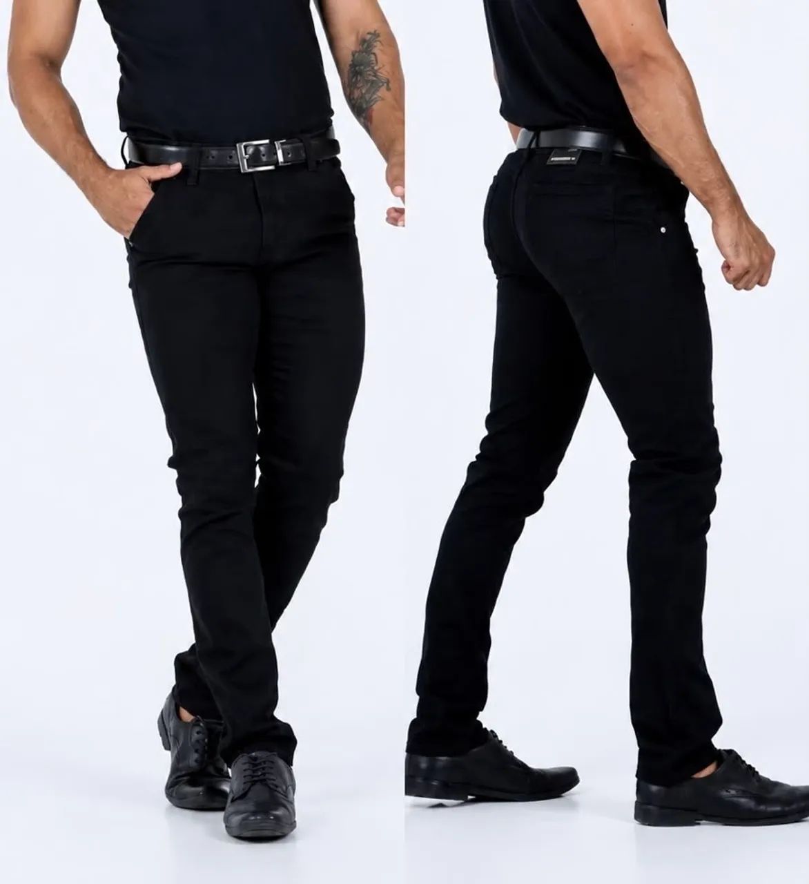 Calça brim masculina