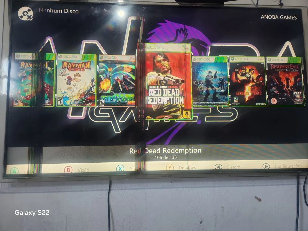 XBOX 360 SUPER SLIM COM JOGOS NO HD - Foto 2