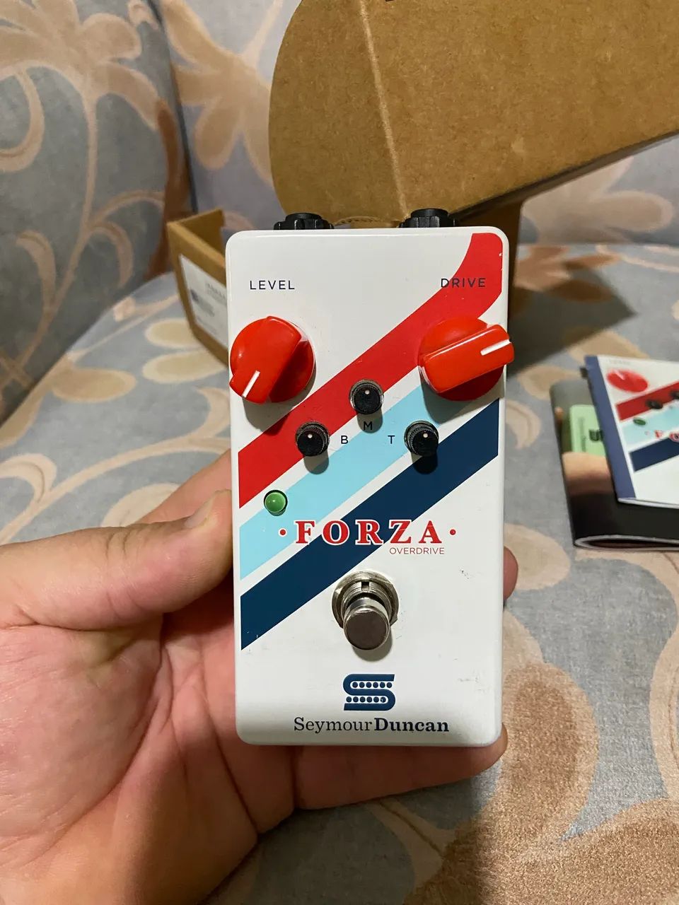 Pedal Overdrive Seymour Duncan Forza Zerado - Instrumentos