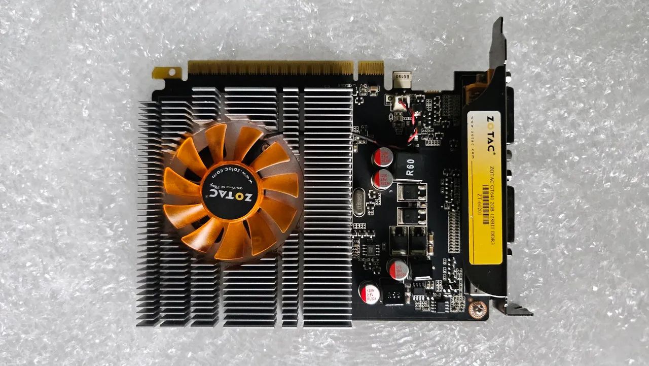 Placa de vídeo GT640 2gb zotac