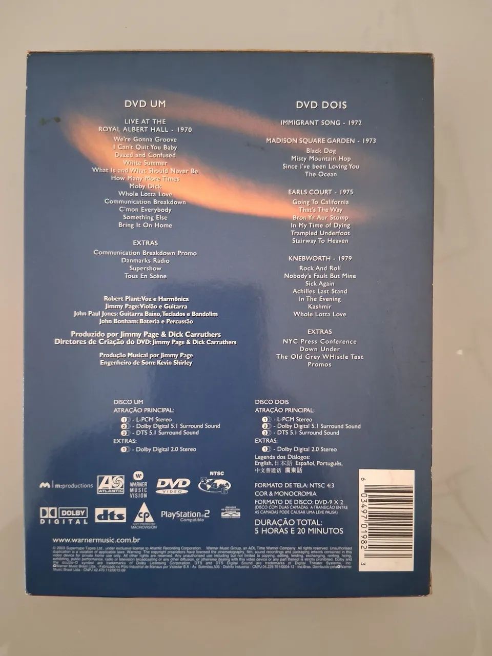 DVD LED ZEPPELIN - DUPLO - Foto 2