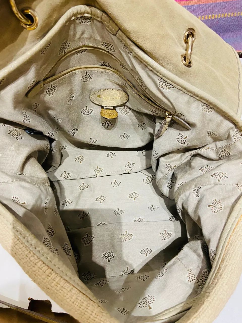 Bolsa Mulberry original em otimo estado com card envelope da marca  - Foto 3