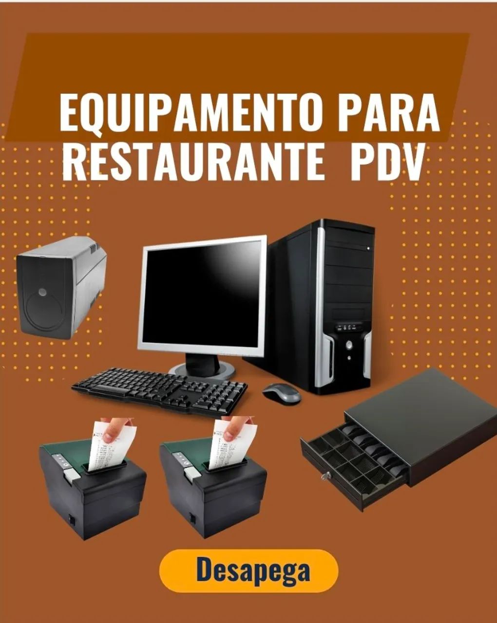 EQUIPAMENTO PARA RESTAURANTES PDV