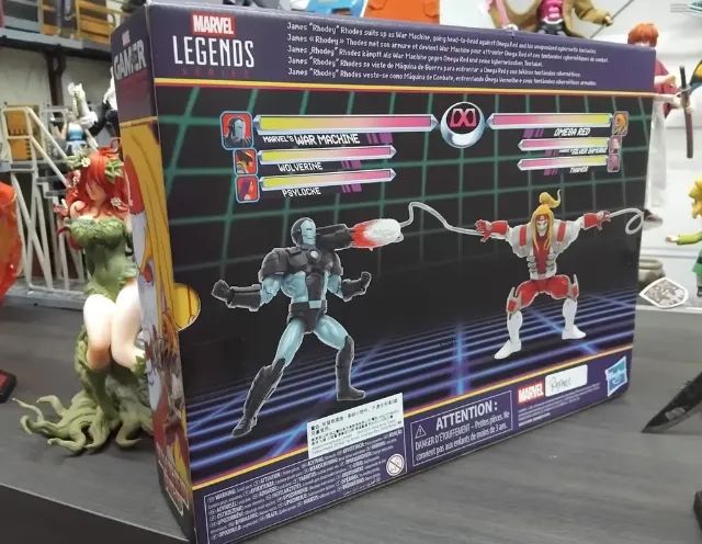 War Machine Vs Omega Red Marvel Legends Gamerverse Hasbro - Foto 5