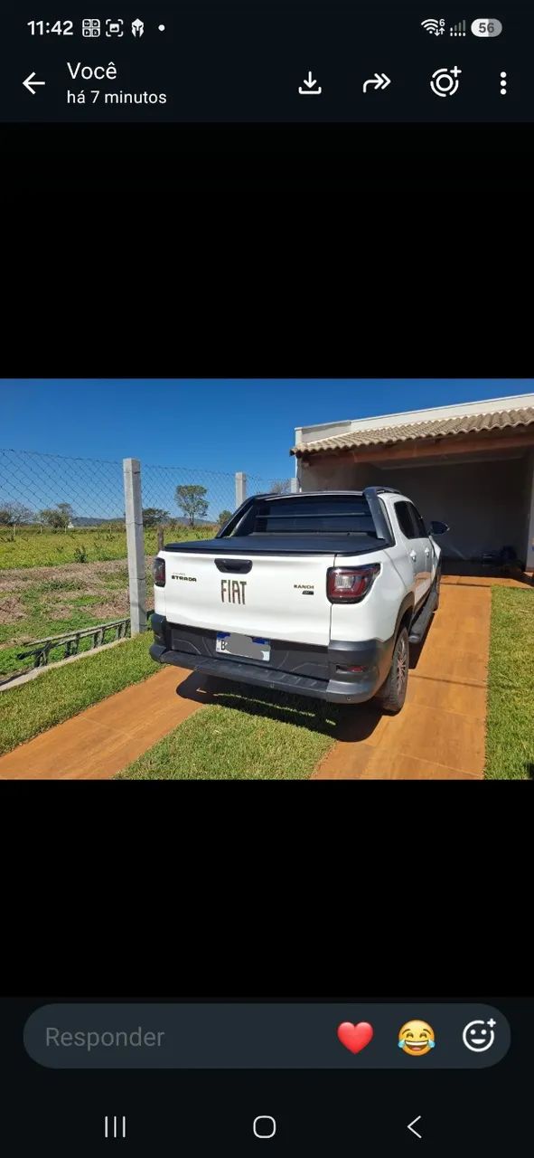 Fiat Strada Ranch 1.3 Flex 8V CD Aut. 2023 - Foto 2