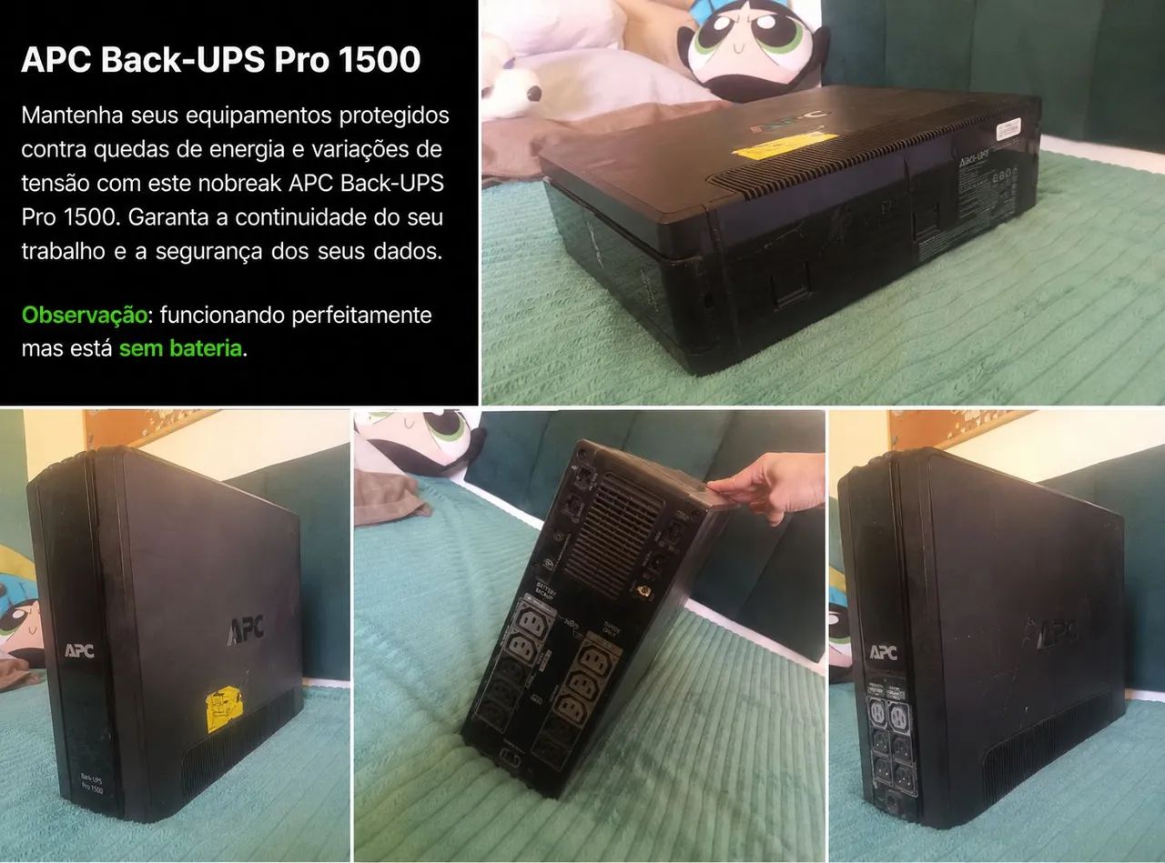  Nobreak usado sem bateria 