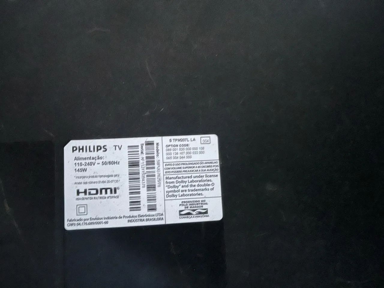 Televisão Philips 55 sem imagem  - Foto 2