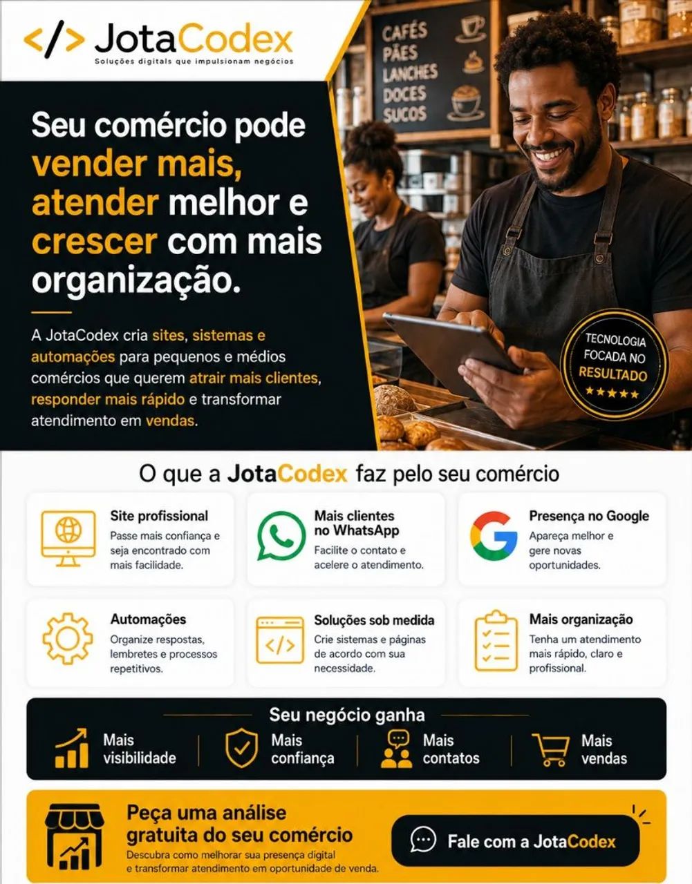 JOTACODEX - TECNOLOGIA E SOLUÇÕES  - Foto 5