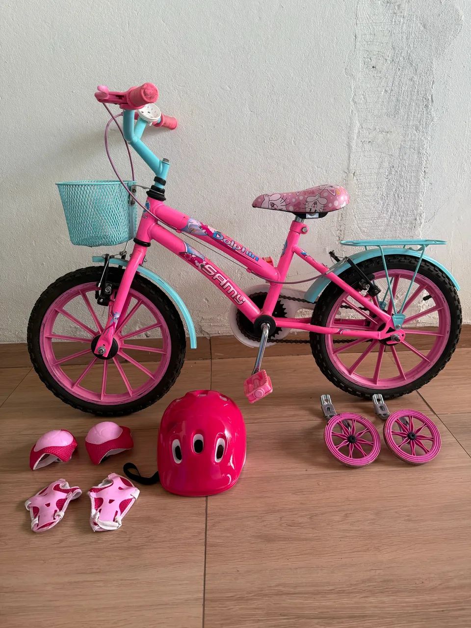 Kit Infantil Completo - Bicicleta + Patinete + Capacete e Proteções - Foto 2