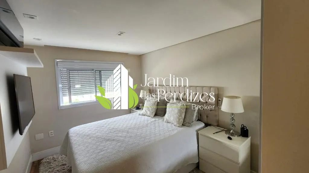 Apartamento Decorado com Varanda Gourmet no Jardim das Perdizes - Foto 6