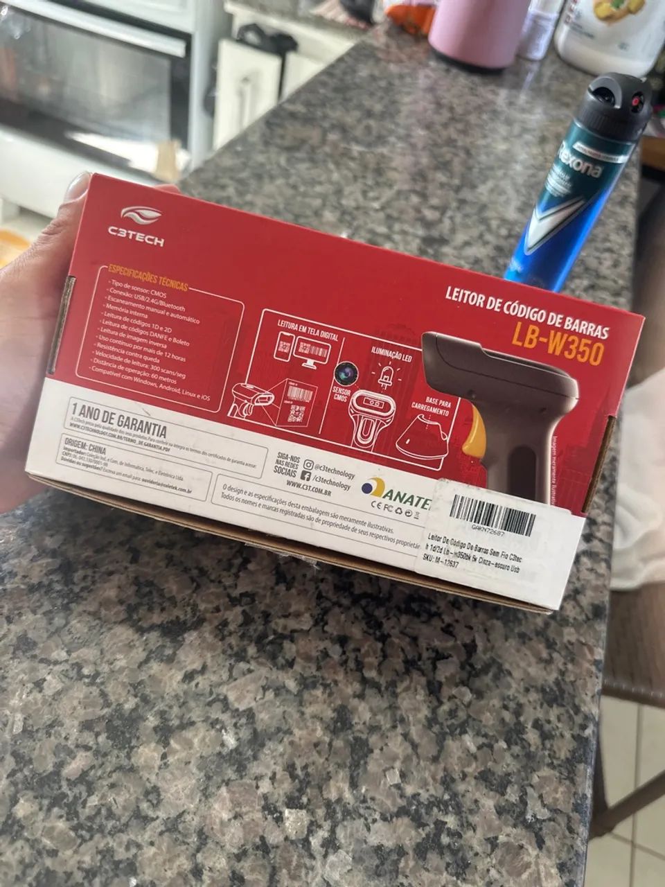 Leitor de código de barras sem fio  - Foto 2