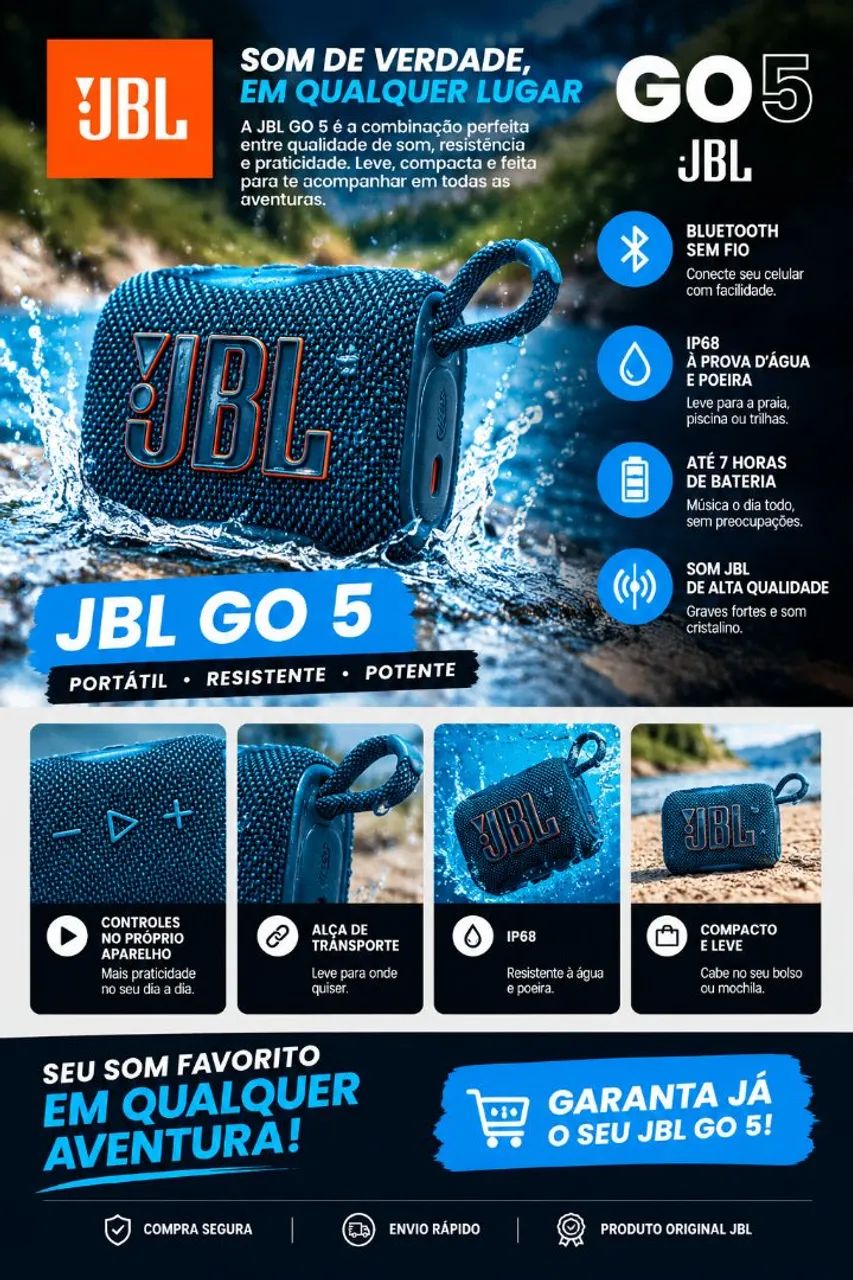 JBL GO5 original 