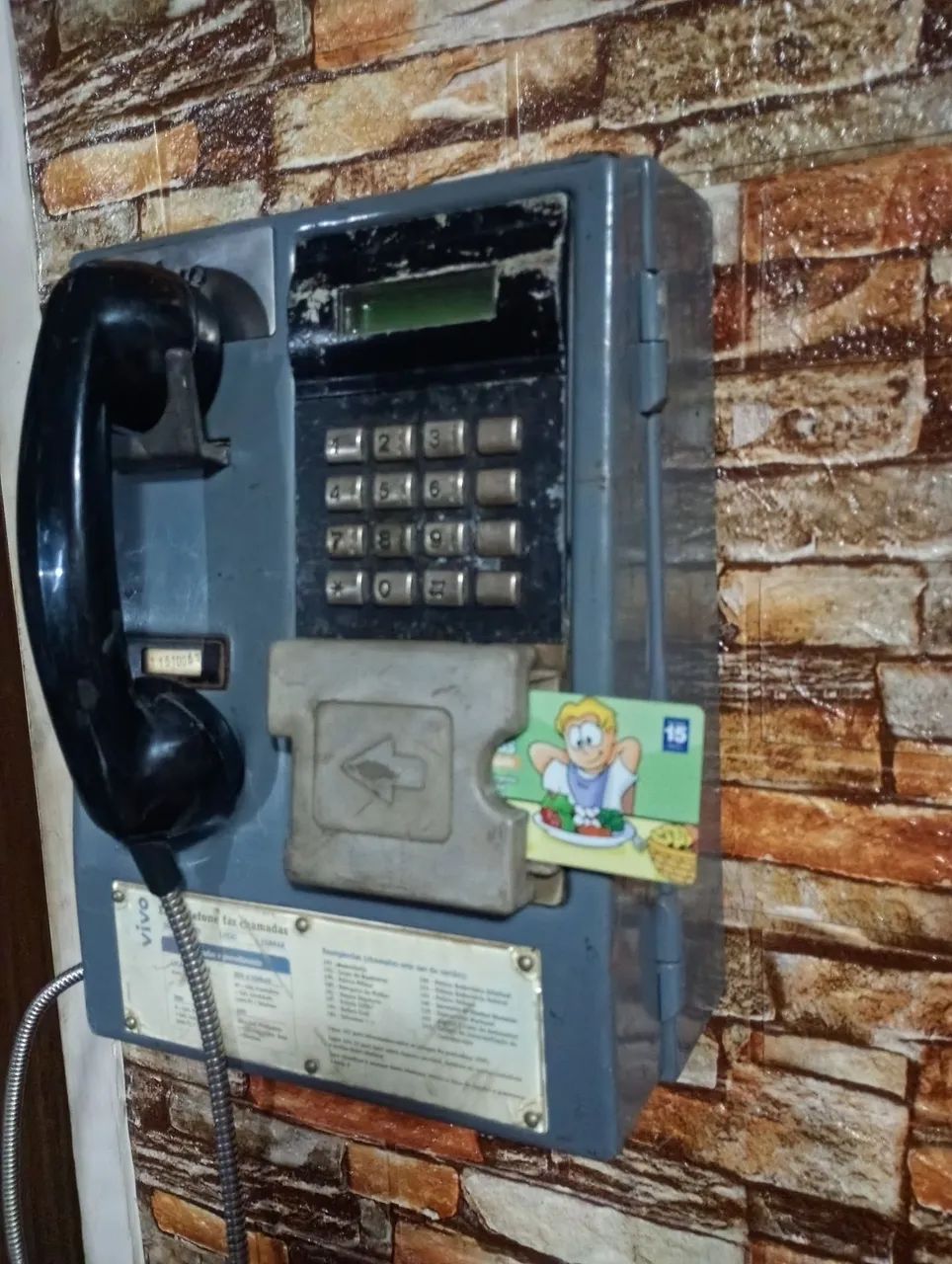 Telefone Antigo de Orelhão  - Foto 2