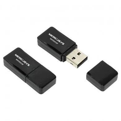 Mini Adaptador Wi-fi 300mbps Usb Wireless Mercusys N300 Mw300um *ENTREGA GRÁTIS* - Foto 2