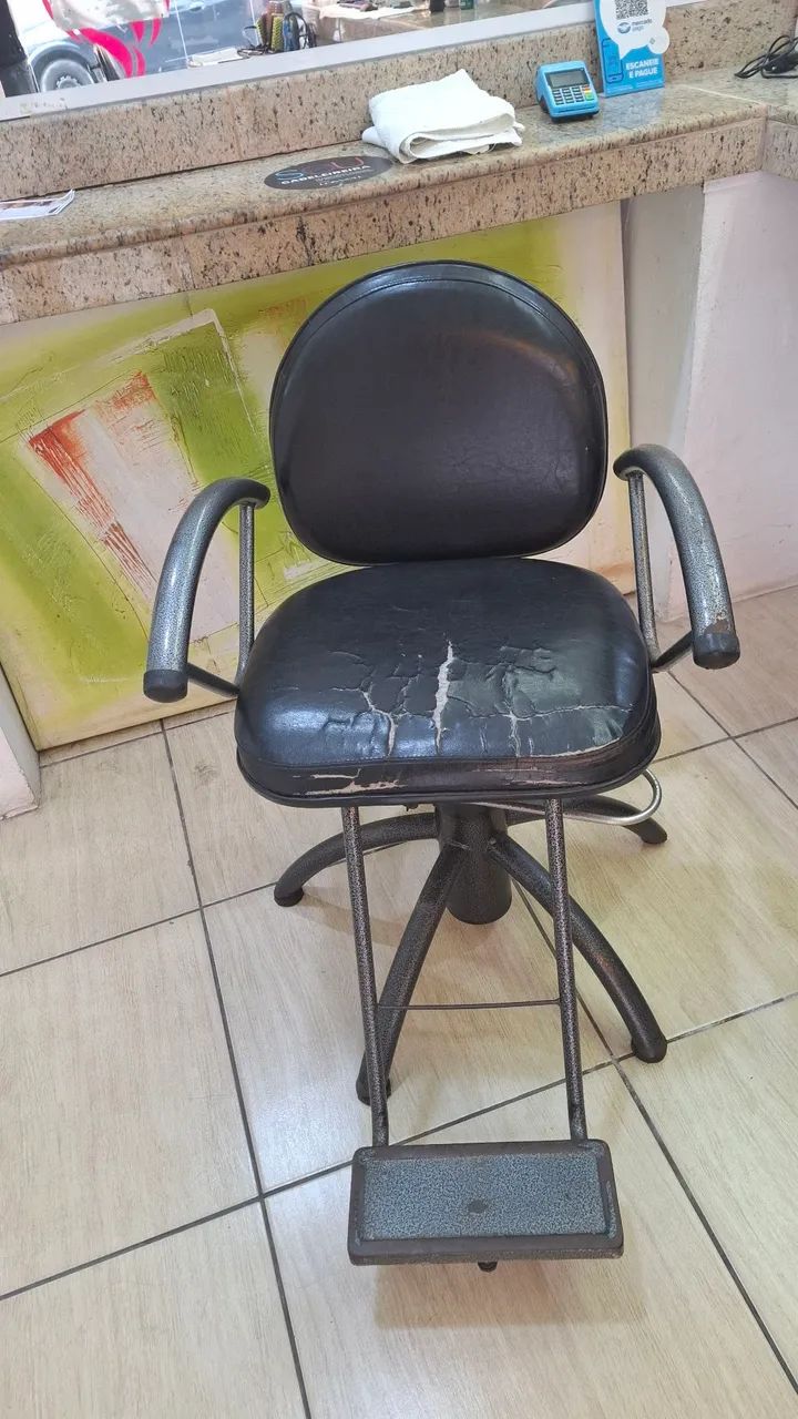 Cadeira pra salão de beleza 