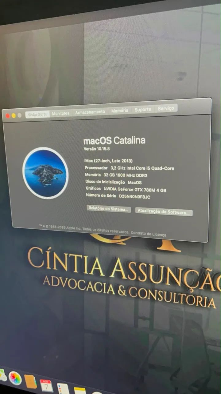 iMac 27 polegadas 2TB Disco SATA - Foto 5