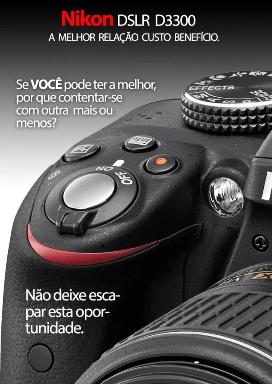 Camara Nikon 3300 - Foto 5
