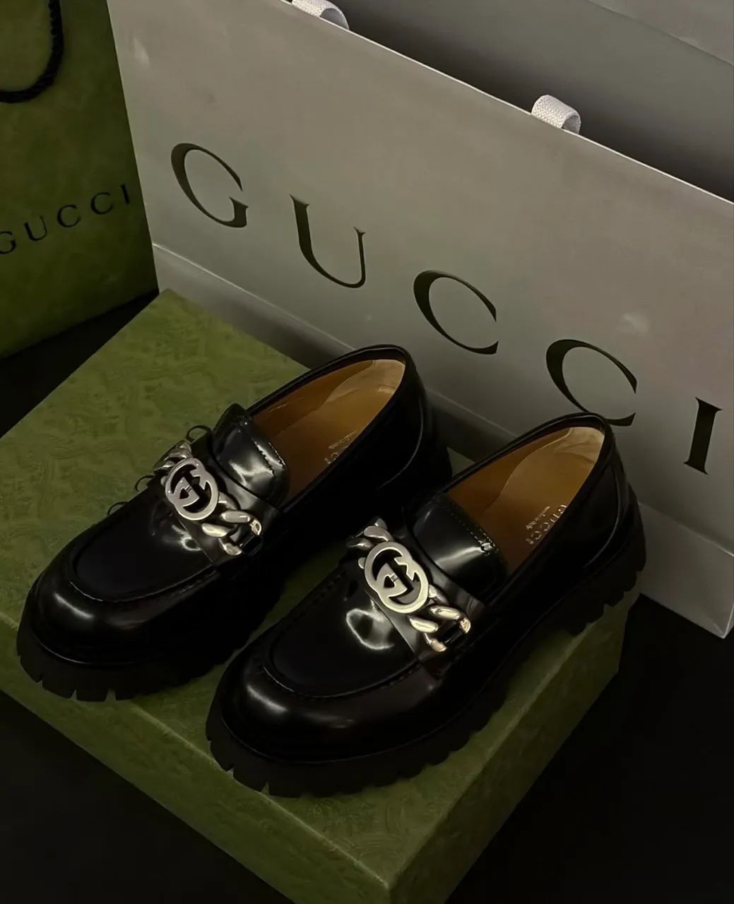 MOCASSIM GUCCI 37 