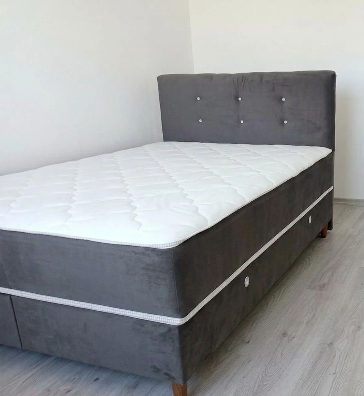 Cama box casal completa