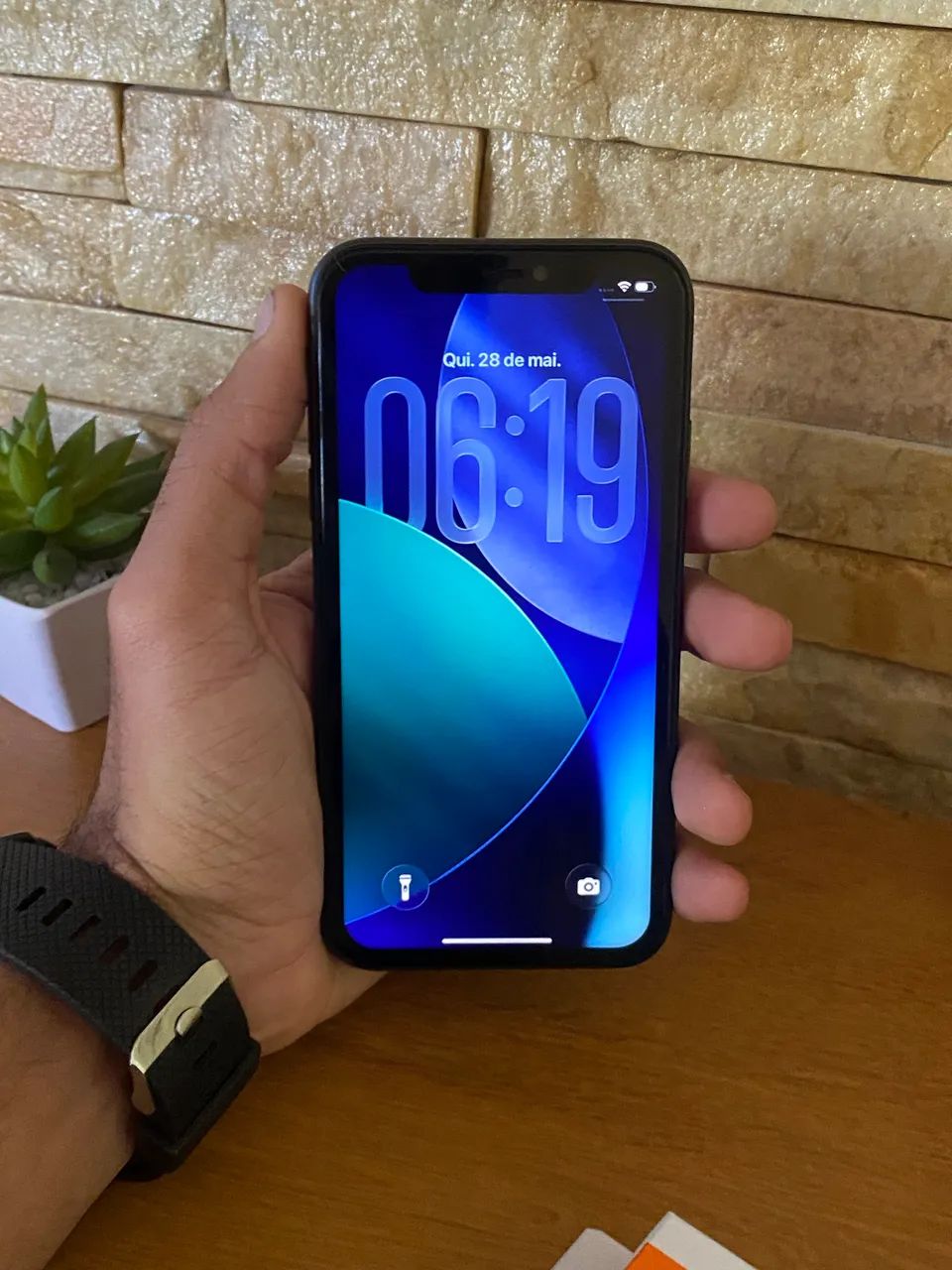 iPhone 11 128gb Face ID Ok com cabo  - Foto 5