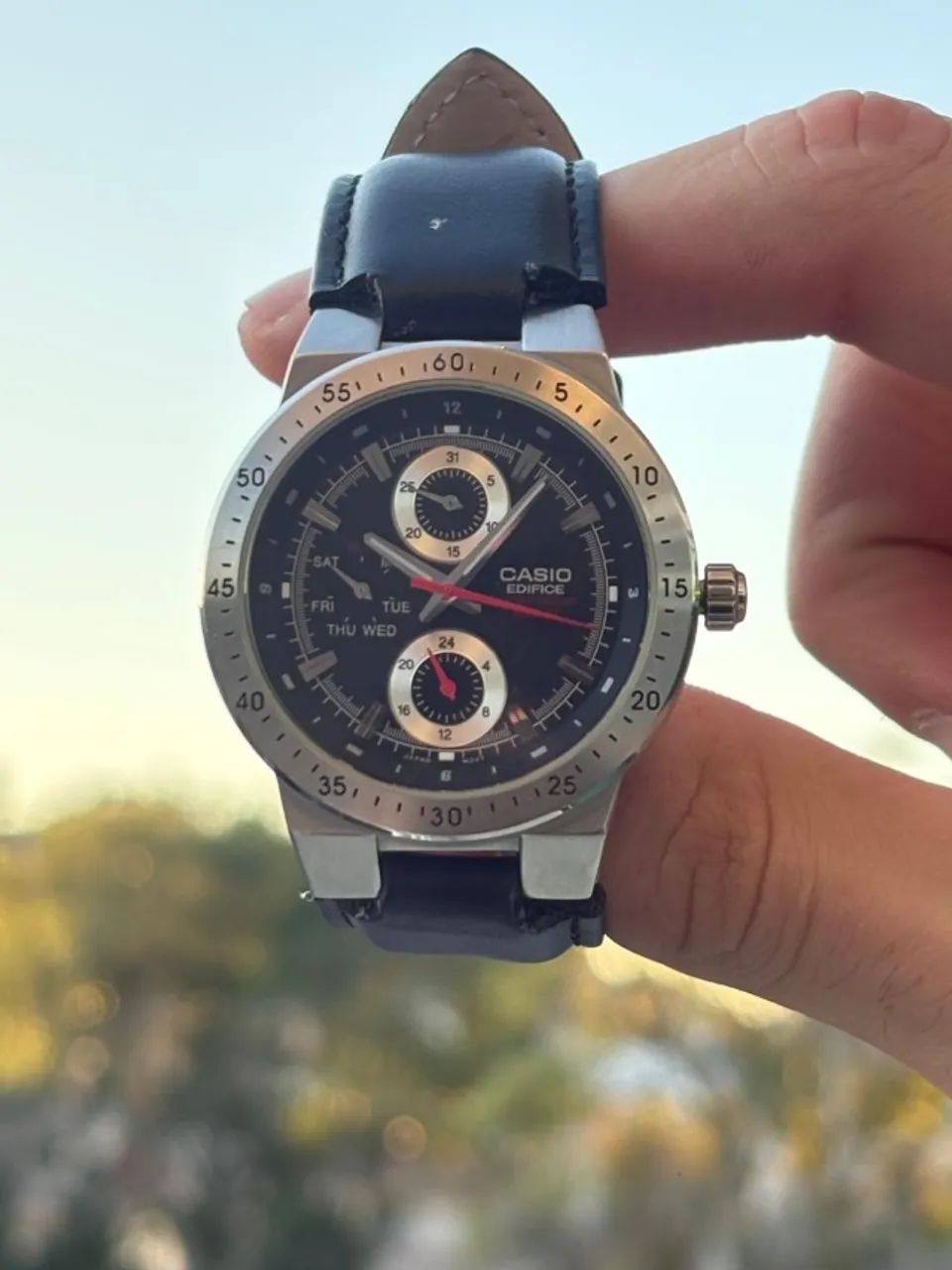 Casio Edifice EF-314 Multifunção. - Foto 2