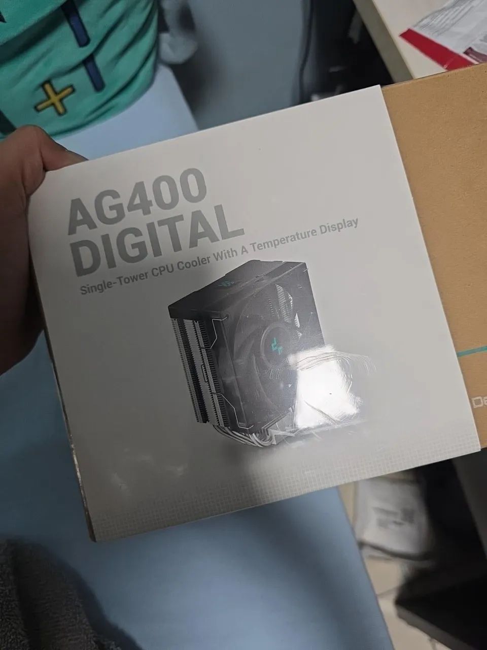 Cooler para processador Deepcool AG400 Com Digital Temperatura, 120mm, Intel-AMD - Foto 3