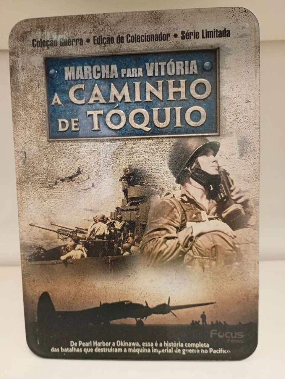 Box de dvds Marcha para Vitória a caminho de Tóquio.