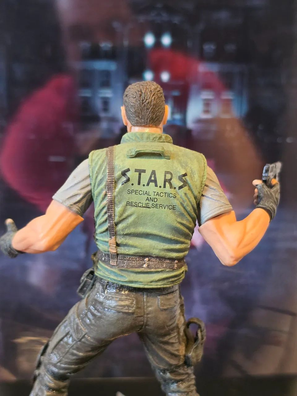 Chris redfield neca resident evil action figures raro  - Foto 3