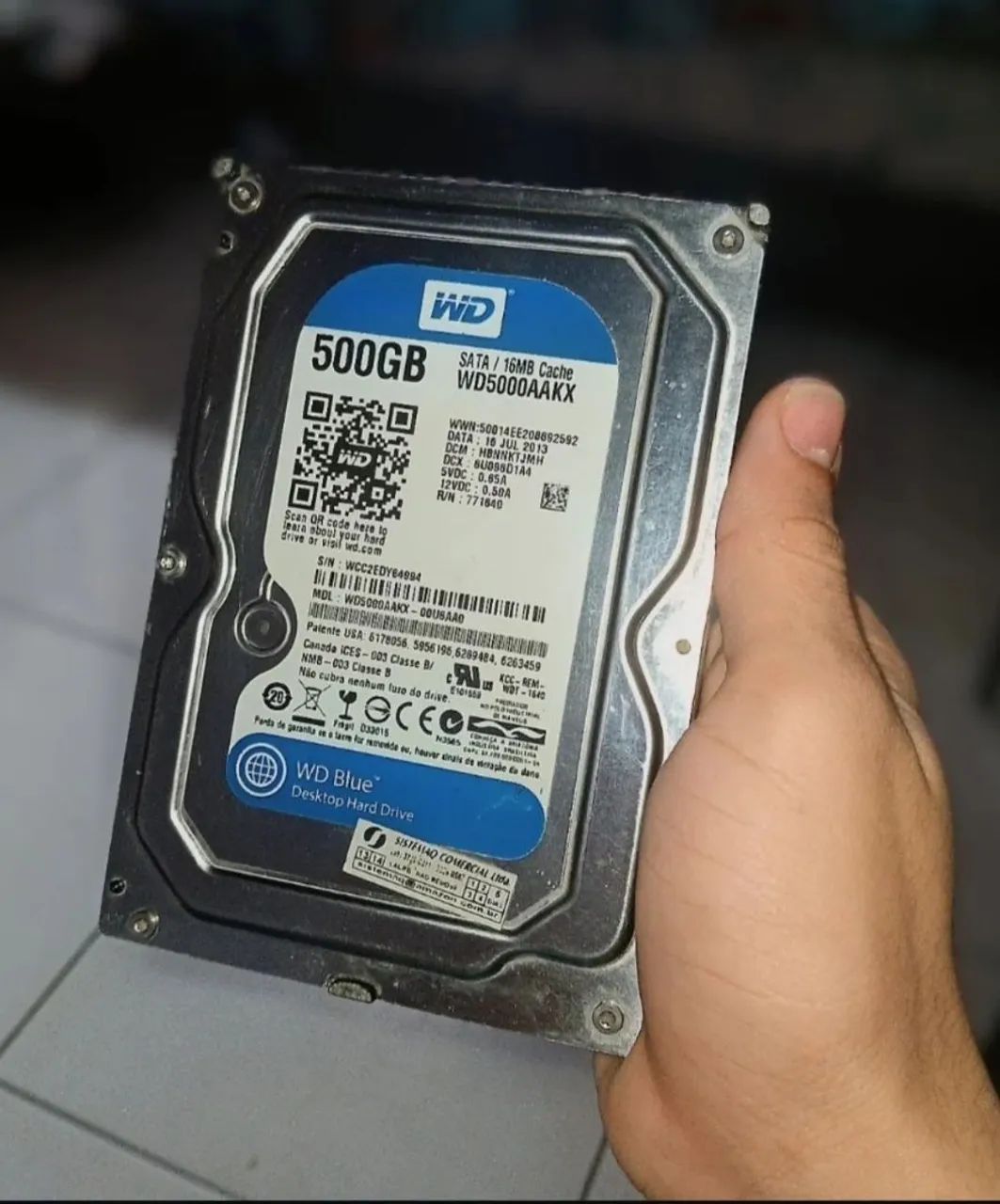 Hd de 500 gb