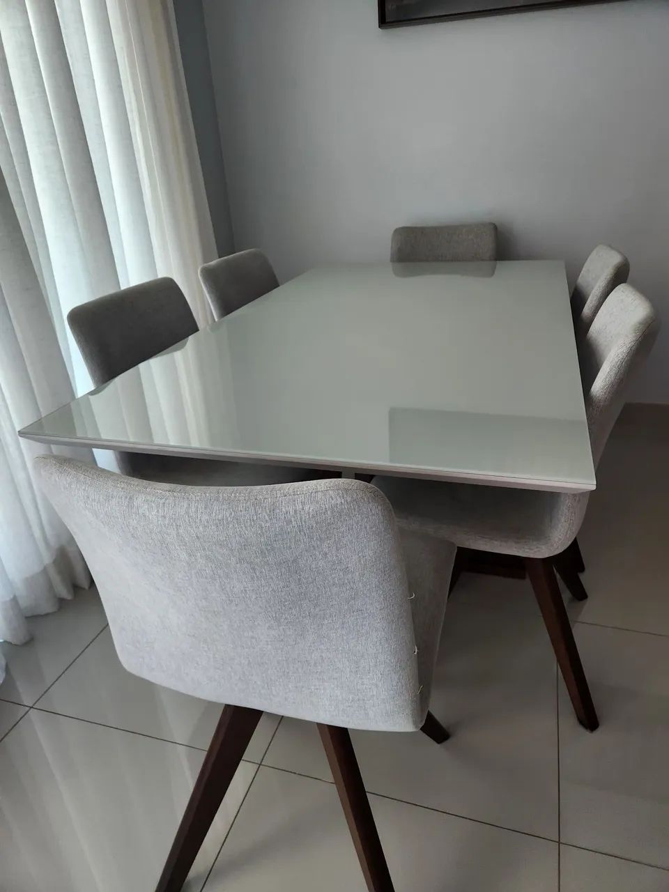 Mesa de jantar 6 cadeiras - Foto 3