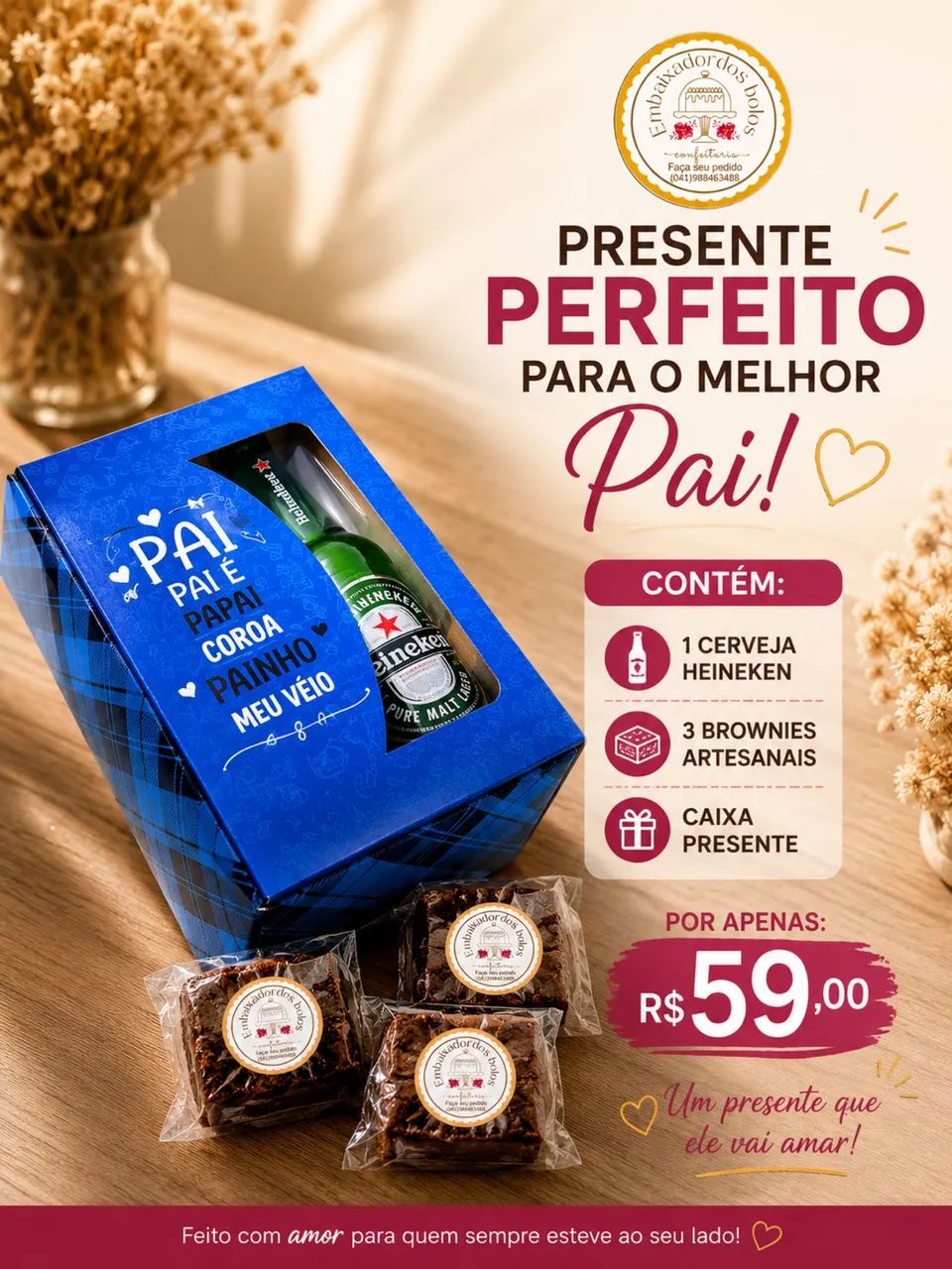Kit dia dos pais 