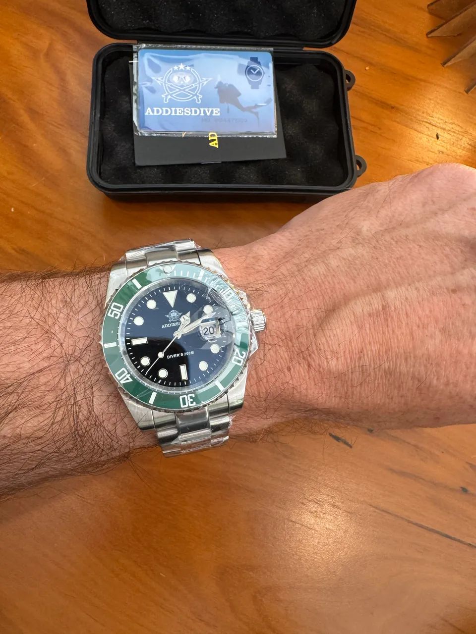 Relógio Addiesdive Sub ?Starbucks? 41mm - Foto 3
