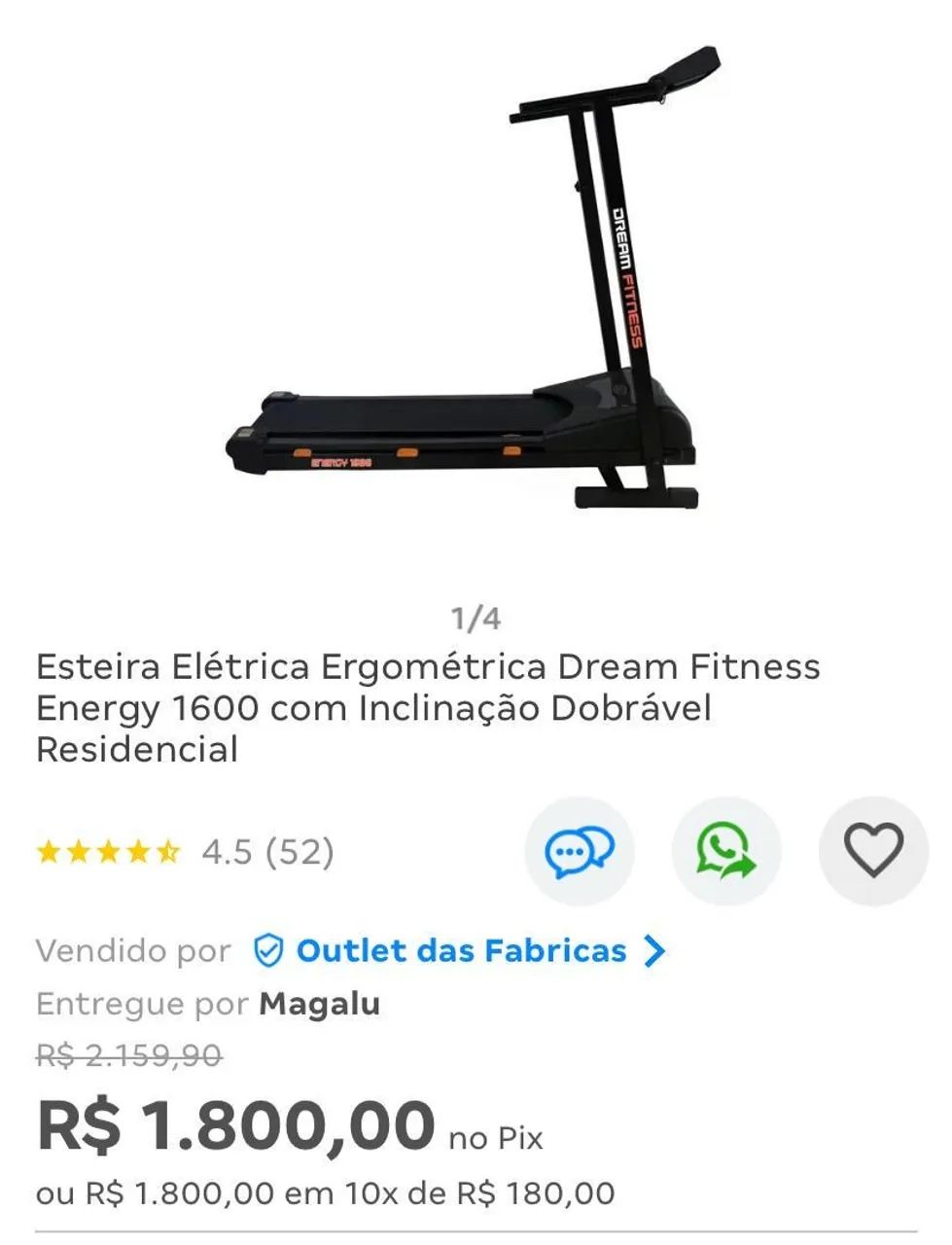 Esteira elétrica ergométrica  - Foto 3