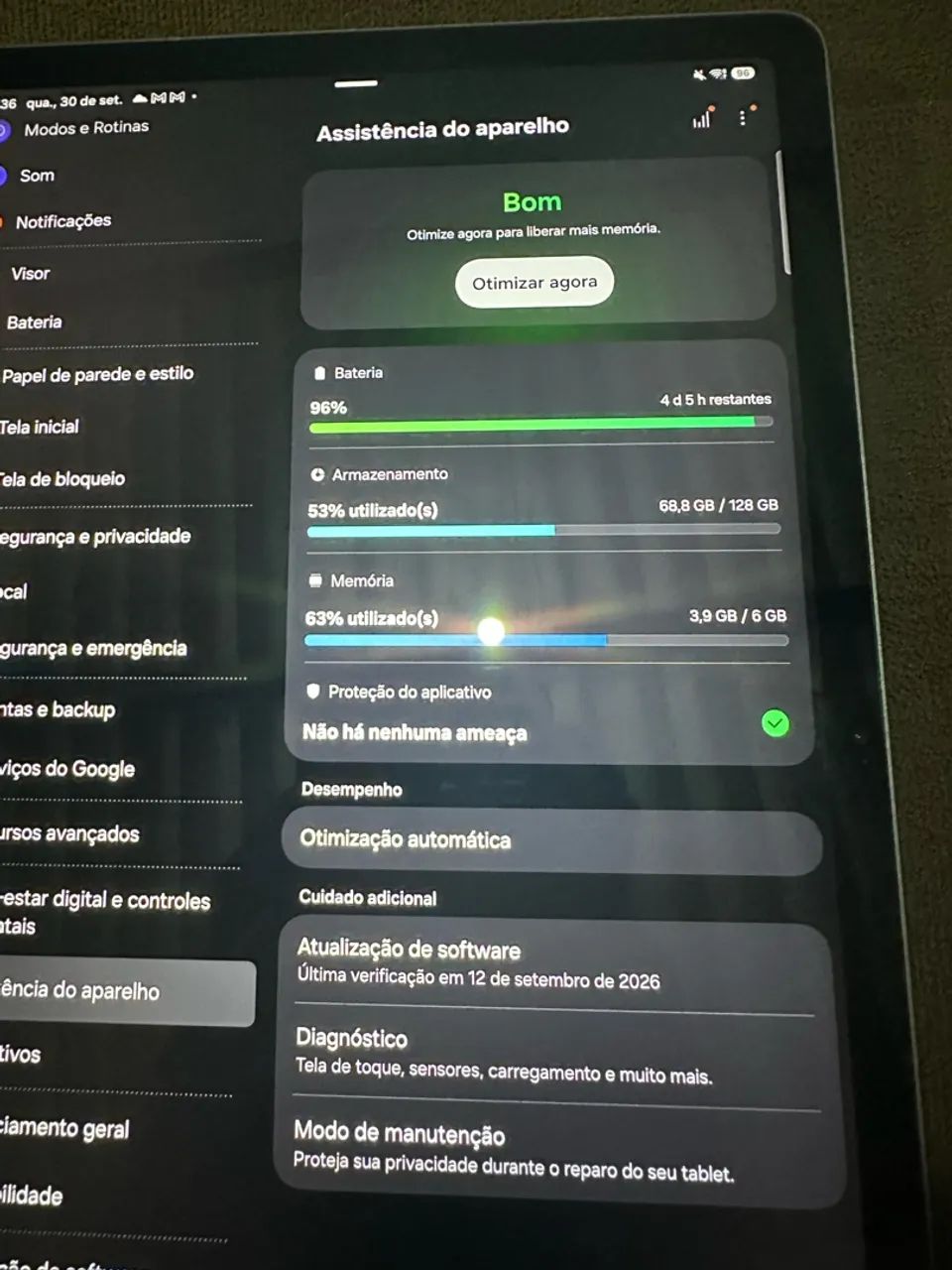 Samsung Galaxy Tab S10 Lite 128GB - Impecável - Foto 2