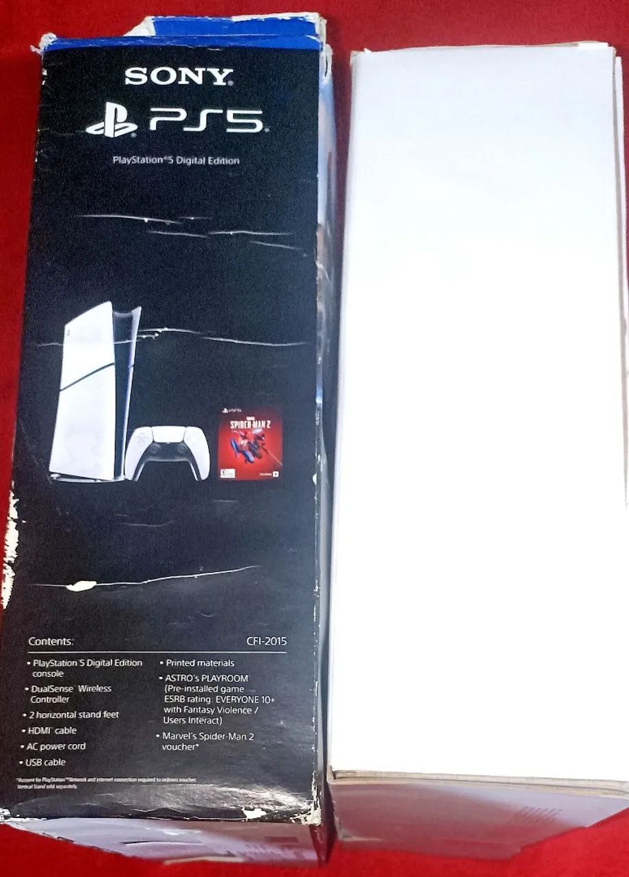 Caixa de ps5 bundle homem aranha 2 - Foto 4