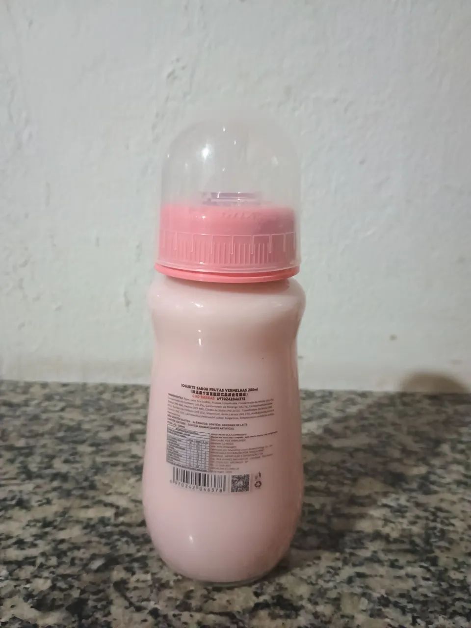 Mamadeira Kawaii Iogurte Frutas Vermelhas  - Foto 3