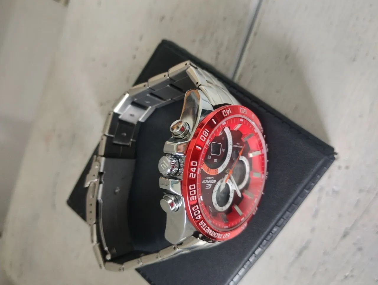 CASIO EDIFICE AÇO INOX ZERO ANALÓGICO E DIGITAL. - Acessórios