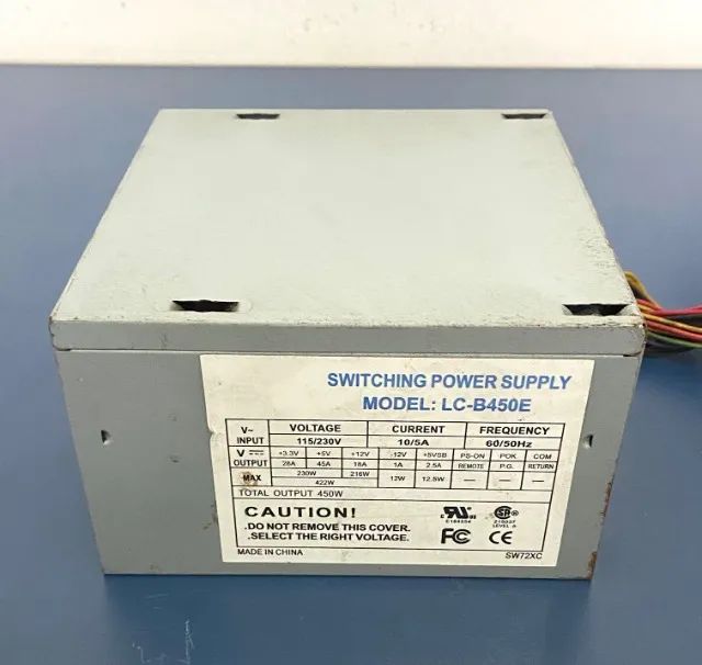 Fonte Lc-b450e Atx P4 para Pc Computador Antigo - Foto 2