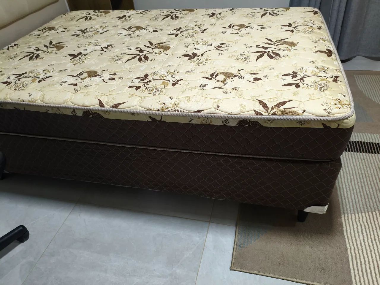 CAMA BOX GAZIN COM CABECEIRA  - Foto 3