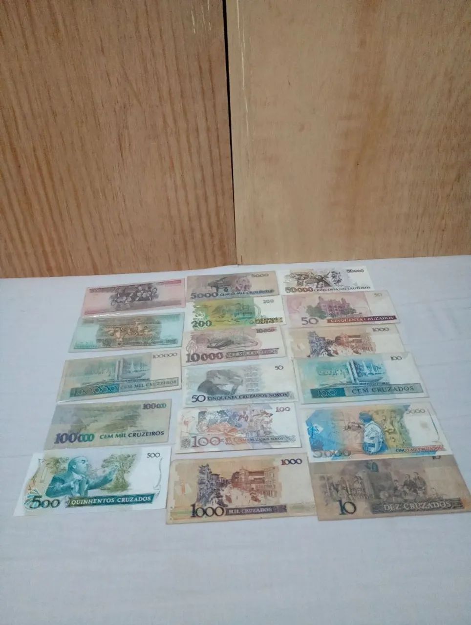 Lote de cédulas antigas do Brasil  - Foto 2