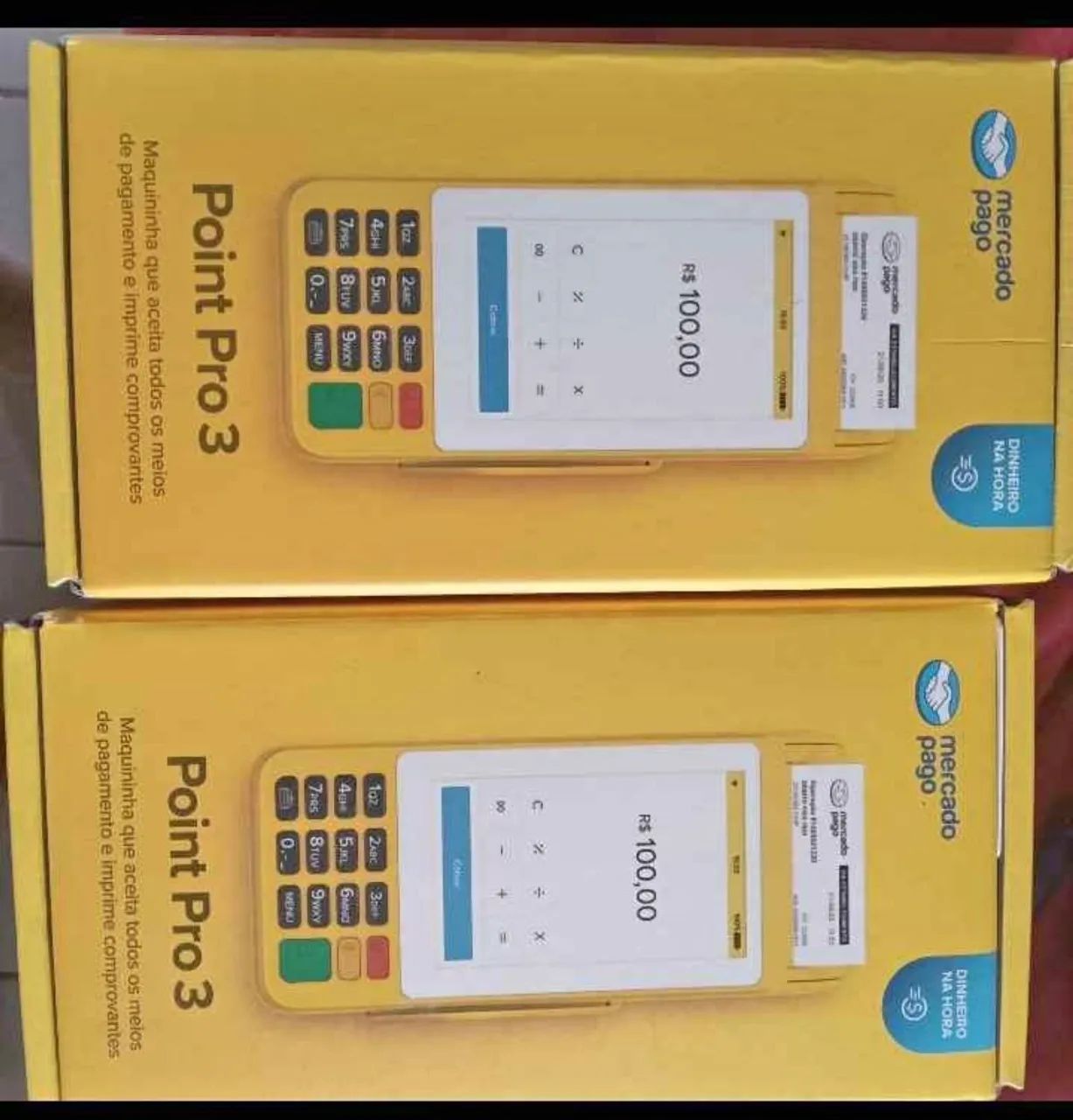 Máquina de cartão mercado pago 
