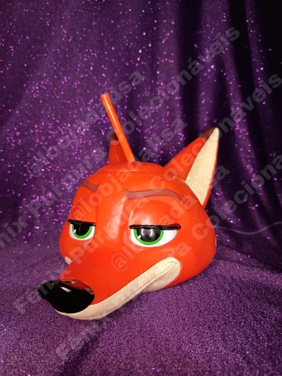 Copo Cabeça 3D Nick Wilde Zootopia 2 Cinemark Disney Pixar Novo Original - Foto 4