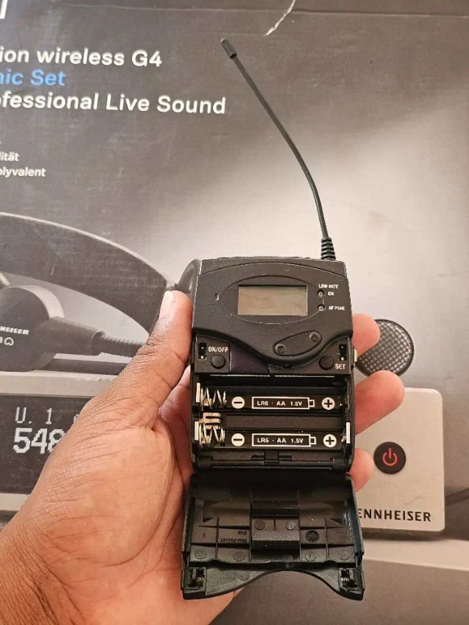 Transmissor Bodypack Sennheiser Sk 100 G4 - Foto 4