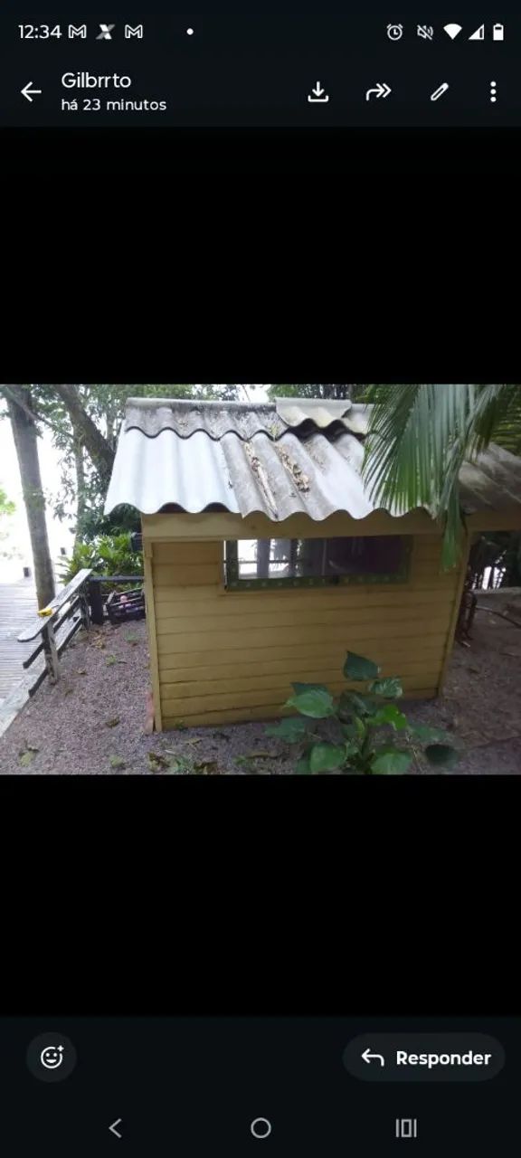 Linda casa de bonecas de madeira  - Foto 4