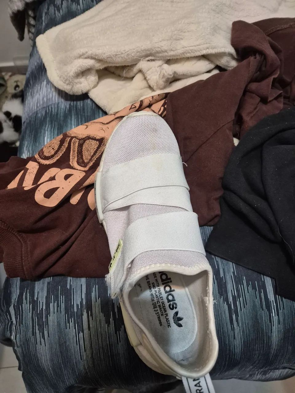 Adidas NMD R1 branco - Foto 2
