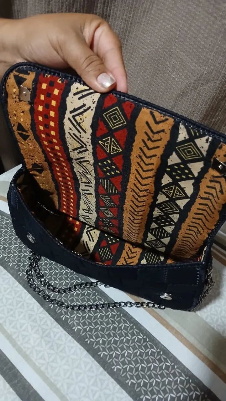 ? Bolsa Artesanal Feito a Mão  - Foto 5