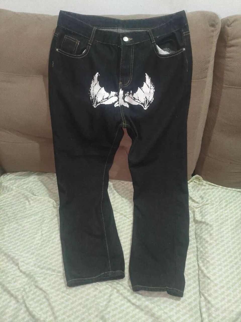 Calça Jeans Preta - Michael Myers 
